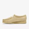 Damen-Wallabee aus hellgelbem Leder Damen-Wallabee aus hellgelbem Leder