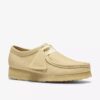 Damen-Wallabee aus hellgelbem Leder Damen-Wallabee aus hellgelbem Leder