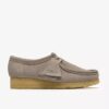 Damen-Wallabee aus hellgrauem Wildleder Damen-Wallabee aus hellgrauem Wildleder