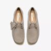 Damen-Wallabee aus hellgrauem Wildleder Damen-Wallabee aus hellgrauem Wildleder
