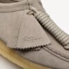 Damen-Wallabee aus hellgrauem Wildleder Damen-Wallabee aus hellgrauem Wildleder