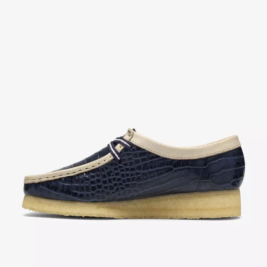 Damen Wallabee Blue Interest Damen Wallabee Blue Interest