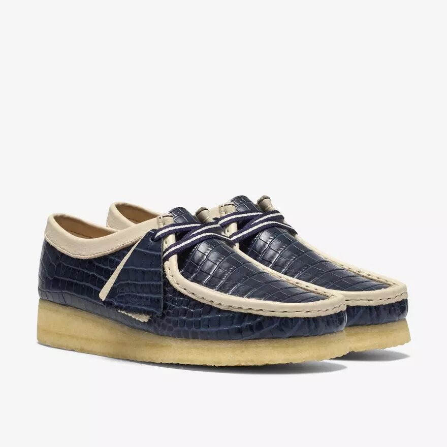 Damen Wallabee Blue Interest Damen Wallabee Blue Interest