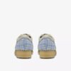 Damen-Wallabee mit blauem Gingham-Karomuster Damen-Wallabee mit blauem Gingham-Karomuster