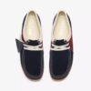 Damen Wallabee Navy Stripe Wallabees Damen Wallabee Navy Stripe Wallabees