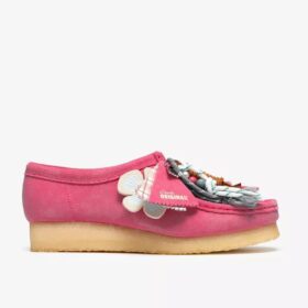 Damen-Wallabee „Pink Interest“ Wallabees