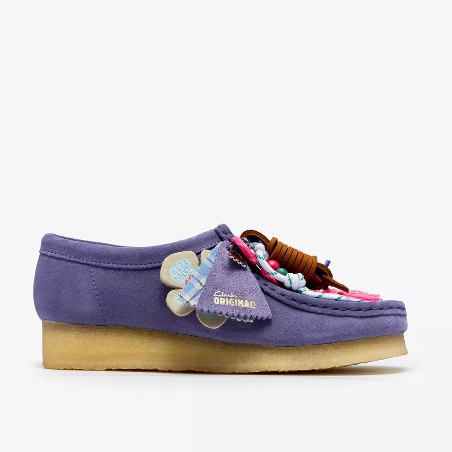 Damen Wallabee „Purple Interest“ Wallabees Damen Wallabee „Purple Interest“ Wallabees