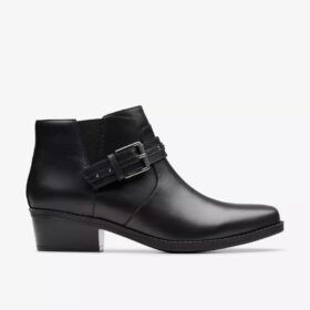 Danyelle Wish Damen-Stiefeletten aus schwarzem Leder