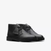 Desert Boots für Jungen – Ältere Modelle aus schwarzem Leder – Für uns Desert Boots für Jungen – Ältere Modelle aus schwarzem Leder – Für uns