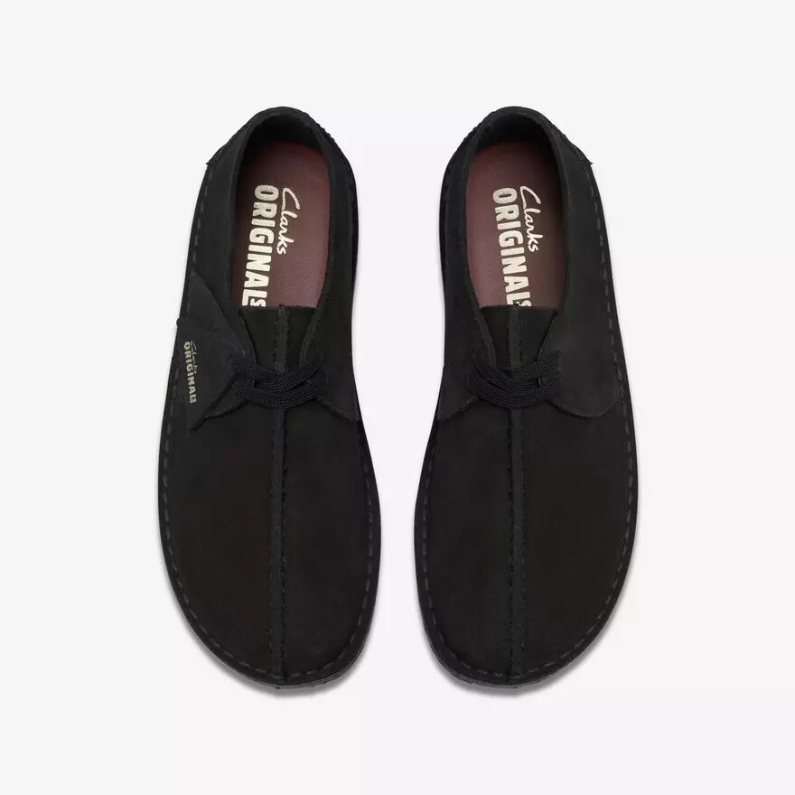 Desert Trek-Schuhe für Frauen aus schwarzem Wildleder Desert Trek-Schuhe für Frauen aus schwarzem Wildleder