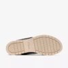 Diaz Cross Keilabsatzsandalen für Damen aus schwarzem Leder