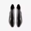 Edina Up Damen-Stiefeletten aus schwarzem Leder Edina Up Damen-Stiefeletten aus schwarzem Leder