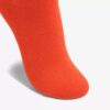 Einfarbige Damen-Crew-Socken in Orange Einfarbige Damen-Crew-Socken in Orange