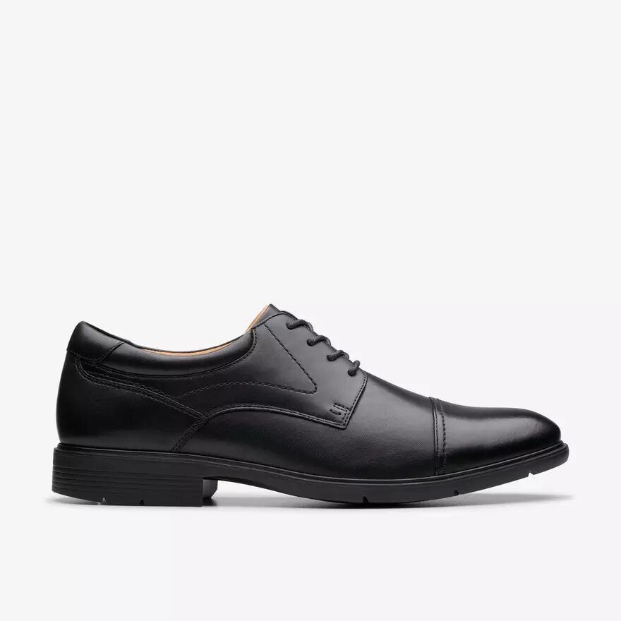 Eldredge Cap Herren-Oxford Schuhe aus schwarzem Leder | clarks Eldredge Cap Herren-Oxford Schuhe aus schwarzem Leder | clarks