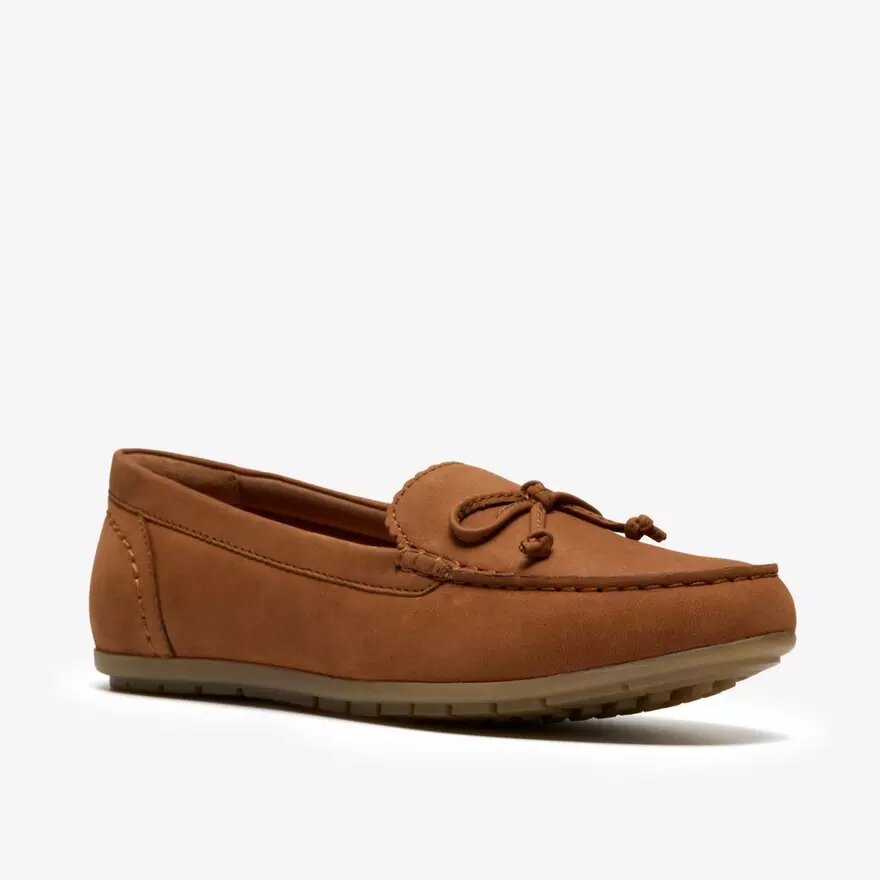 Elliotte Sail Mokassins für Damen aus hellbraunem Nubukleder Elliotte Sail Mokassins für Damen aus hellbraunem Nubukleder