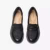 Ellowyn Penny Slip-Ons für Damen aus schwarzem Leder Ellowyn Penny Slip-Ons für Damen aus schwarzem Leder