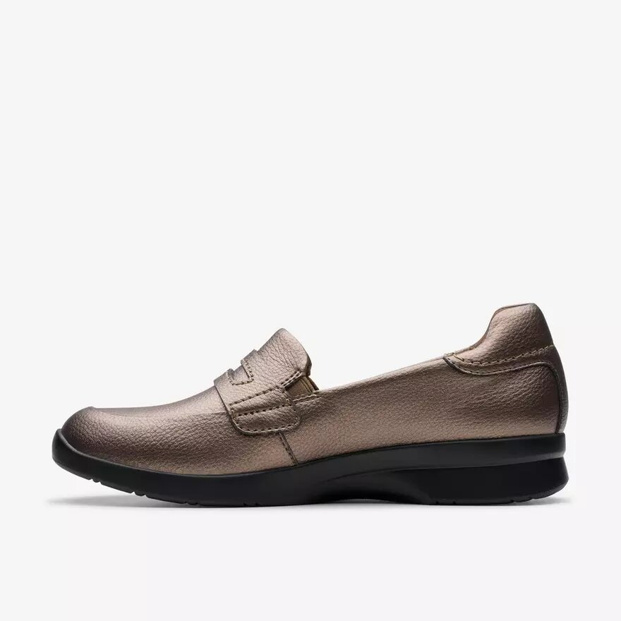 Ellowyn Penny Slip-Ons für Damen in Bronze-Metallic Ellowyn Penny Slip-Ons für Damen in Bronze-Metallic