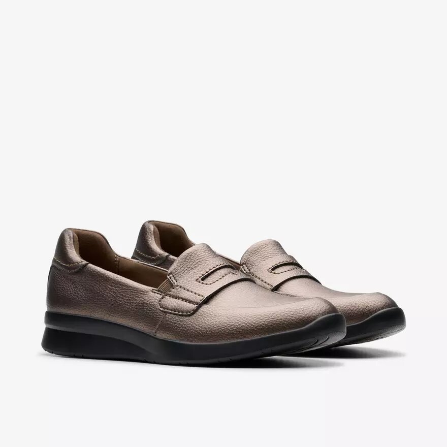 Ellowyn Penny Slip-Ons für Damen in Bronze-Metallic Ellowyn Penny Slip-Ons für Damen in Bronze-Metallic