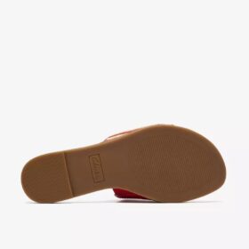 Erisia Strap2 – Flache Sandalen für Damen in Pink