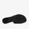 Erisia Strap2 – Schwarze, flache Sandalen für Damen