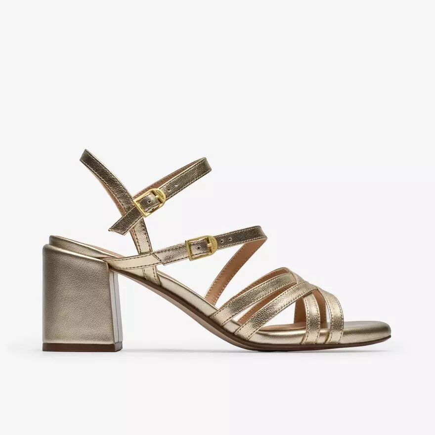 Ezoria Strap Soft Gold Riemchensandalen für Damen Ezoria Strap Soft Gold Riemchensandalen für Damen