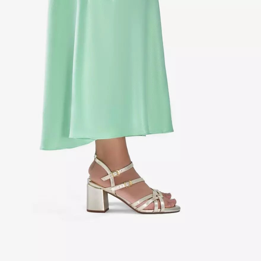 Ezoria Strap Soft Gold Riemchensandalen für Damen Ezoria Strap Soft Gold Riemchensandalen für Damen