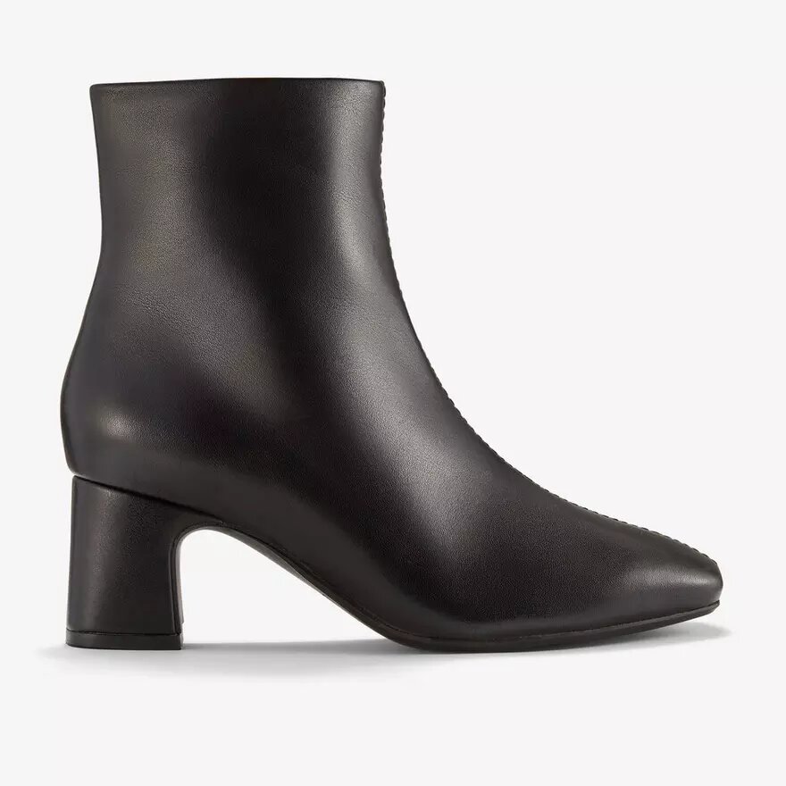 Fernie Zip Damen-Stiefeletten aus schwarzem Leder Fernie Zip Damen-Stiefeletten aus schwarzem Leder