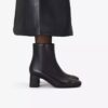 Fernie Zip Damen-Stiefeletten aus schwarzem Leder Fernie Zip Damen-Stiefeletten aus schwarzem Leder