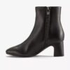 Fernie Zip Damen-Stiefeletten aus schwarzem Leder Fernie Zip Damen-Stiefeletten aus schwarzem Leder