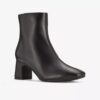 Fernie Zip Damen-Stiefeletten aus schwarzem Leder Fernie Zip Damen-Stiefeletten aus schwarzem Leder