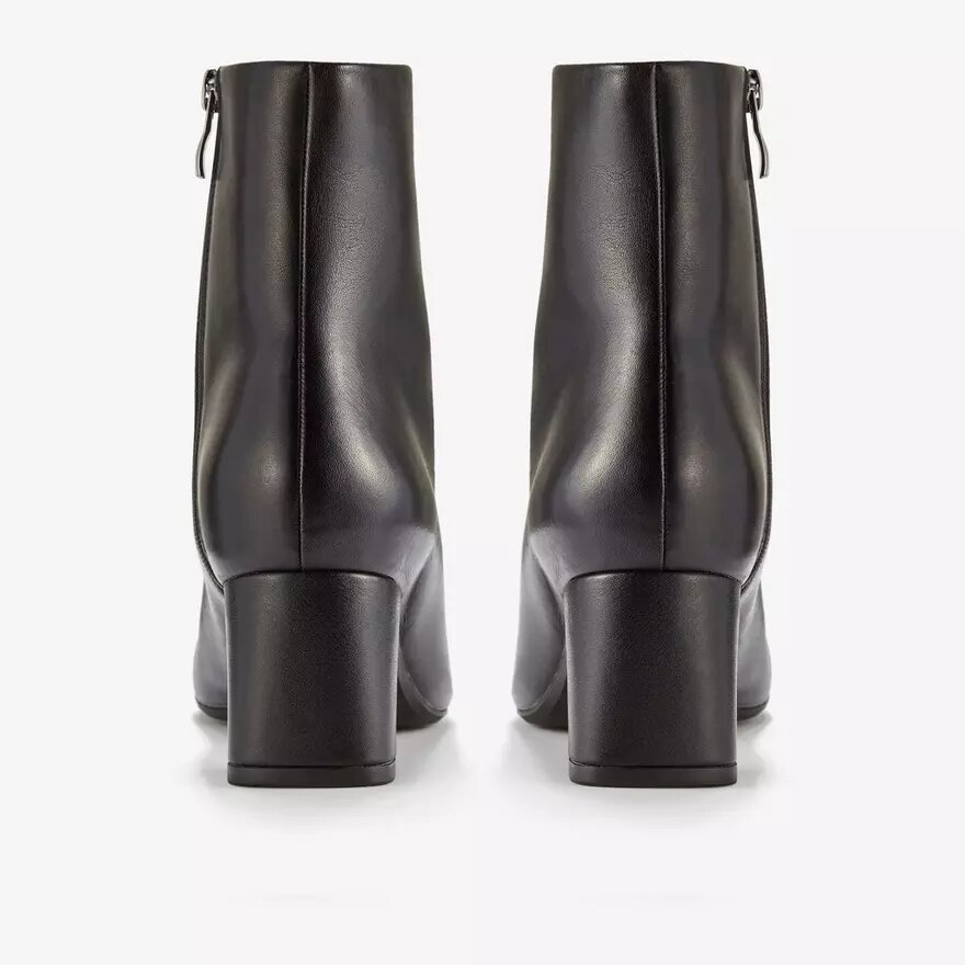 Fernie Zip Damen-Stiefeletten aus schwarzem Leder Fernie Zip Damen-Stiefeletten aus schwarzem Leder