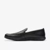 Flexway Step Herren-Loafer aus schwarzem Leder Flexway Step Herren-Loafer aus schwarzem Leder