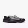 Flexway Step Herren-Loafer aus schwarzem Leder Flexway Step Herren-Loafer aus schwarzem Leder