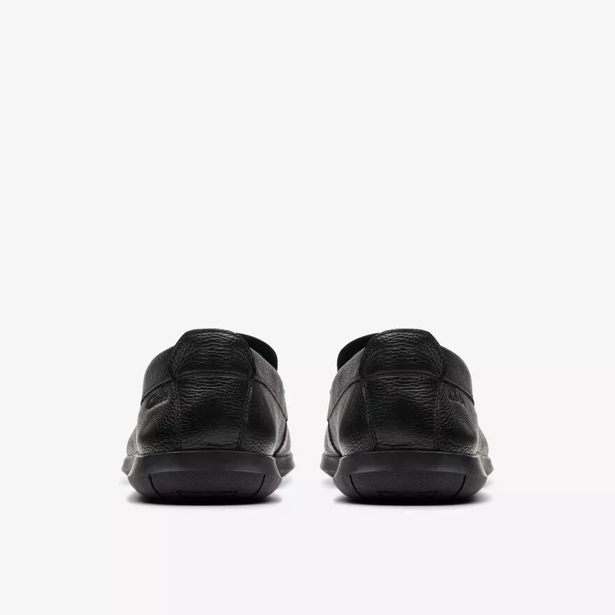 Flexway Step Herren-Loafer aus schwarzem Leder Flexway Step Herren-Loafer aus schwarzem Leder