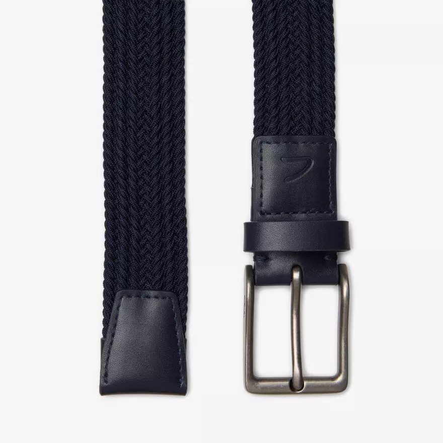 Geflochtener Stoffgürtel – Marineblaue Gürtel für Herren Geflochtener Stoffgürtel – Marineblaue Gürtel für Herren