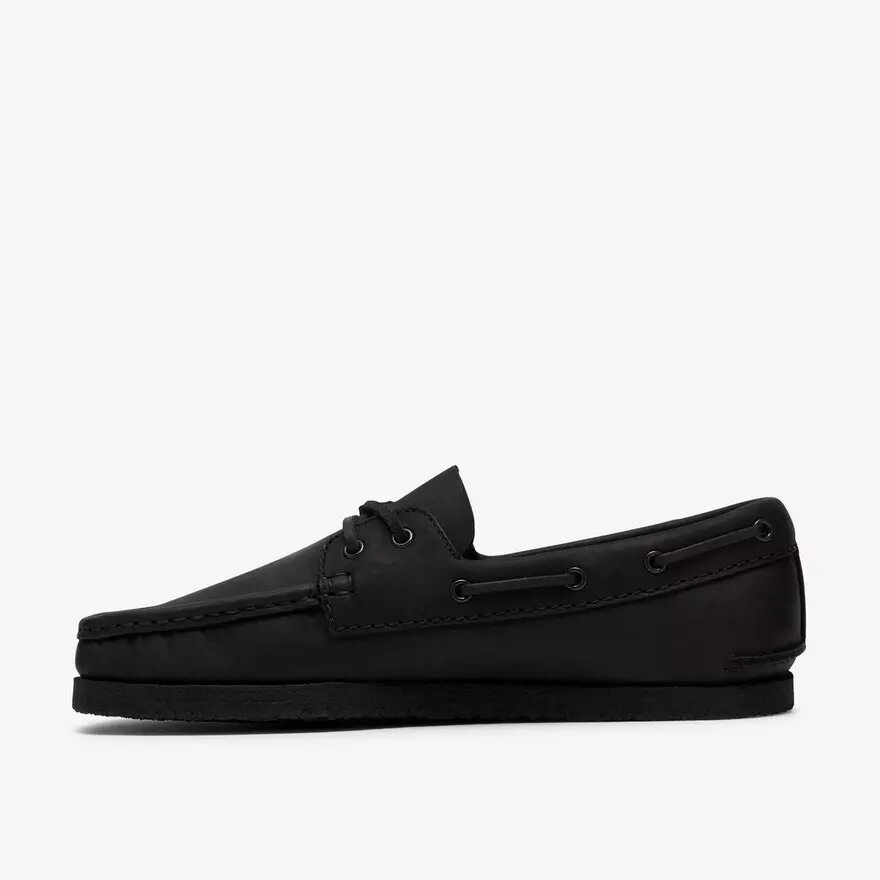 Godney Boat Bootsschuhe aus schwarzem Leder Godney Boat Bootsschuhe aus schwarzem Leder