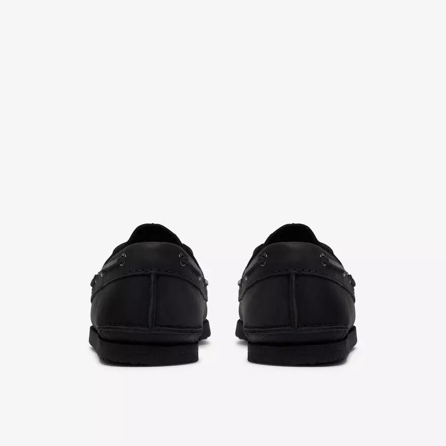 Godney Boat Bootsschuhe aus schwarzem Leder Godney Boat Bootsschuhe aus schwarzem Leder