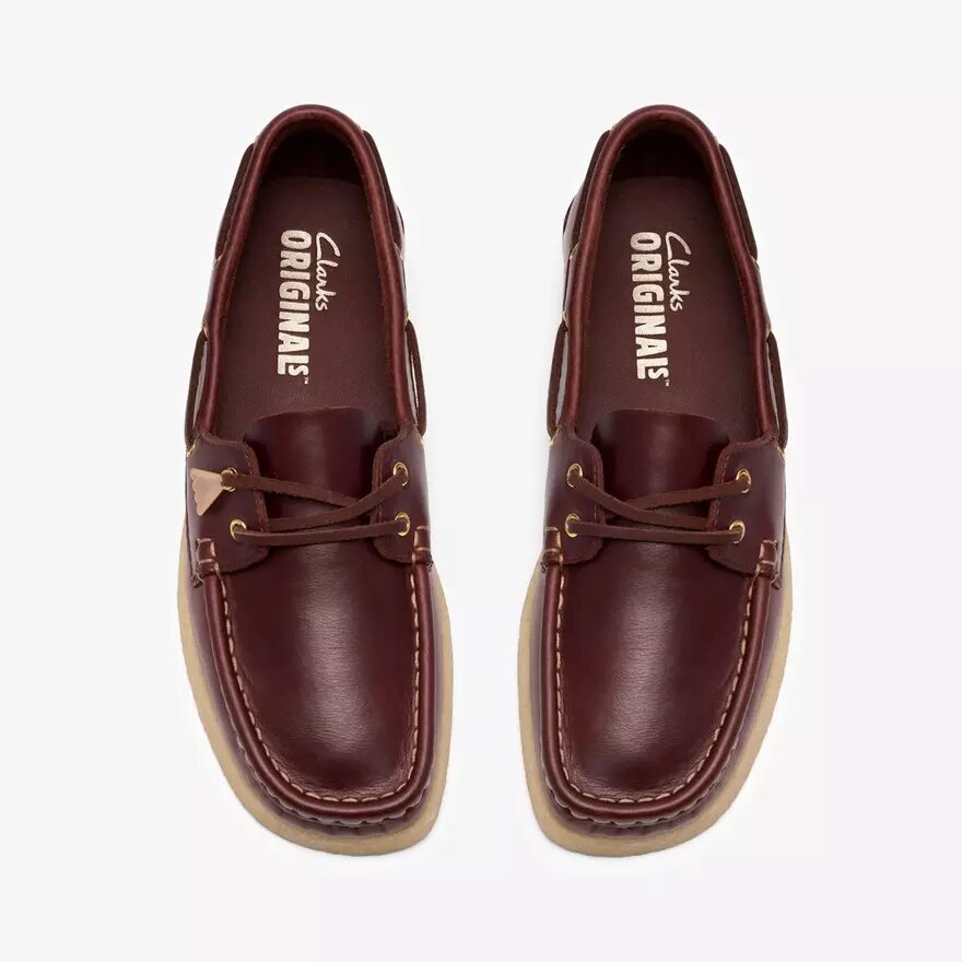 Godney Boat für Damen. Britische Bootsschuhe aus hellbraunem Leder Godney Boat für Damen. Britische Bootsschuhe aus hellbraunem Leder