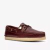 Godney Boat für Damen. Britische Bootsschuhe aus hellbraunem Leder Godney Boat für Damen. Britische Bootsschuhe aus hellbraunem Leder