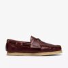 Godney Boat Herrenschuhe aus britischem hellbraunem Leder