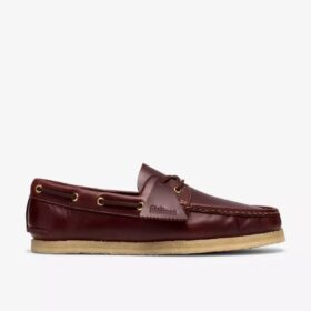 Godney Boat Herrenschuhe aus britischem hellbraunem Leder