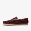 Godney Boat Herrenschuhe aus britischem hellbraunem Leder