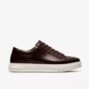 Goswell Tie Herren-Sneaker aus braunem Leder