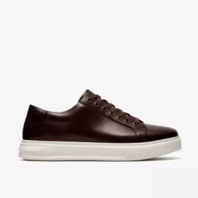 Goswell Tie Herren-Sneaker aus braunem Leder
