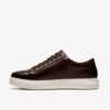 Goswell Tie Herren-Sneaker aus braunem Leder