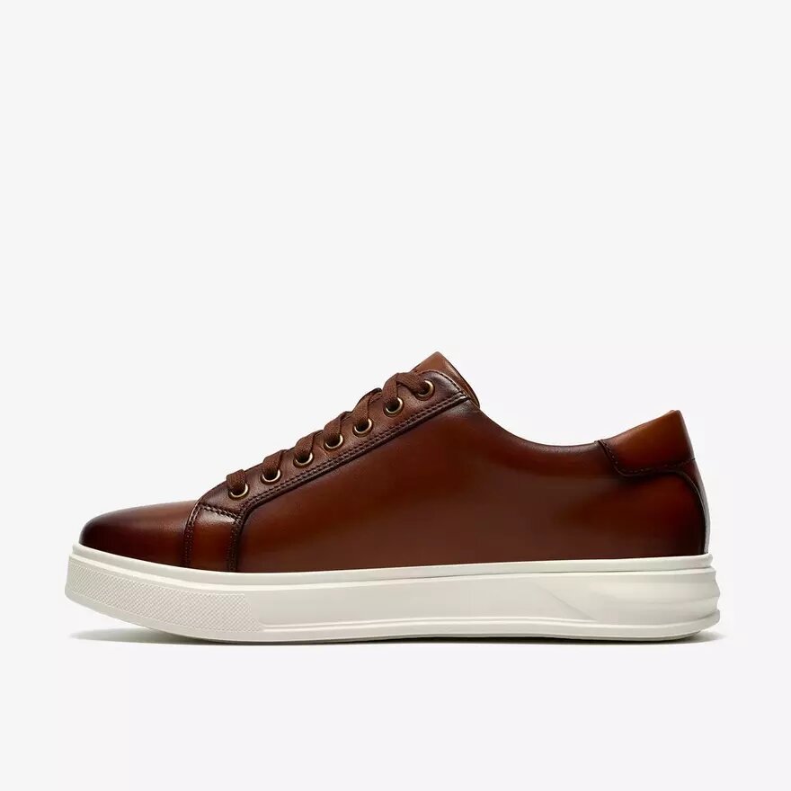 Goswell Tie Herren-Sneaker aus hellbraunem Leder Goswell Tie Herren-Sneaker aus hellbraunem Leder