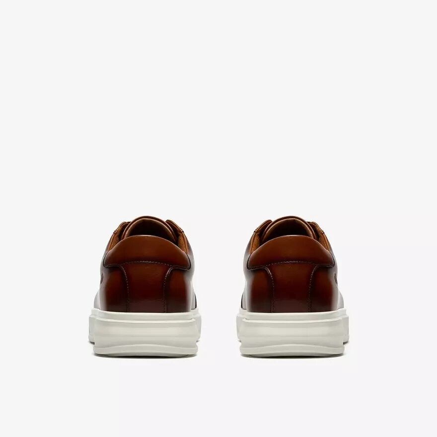 Goswell Tie Herren-Sneaker aus hellbraunem Leder Goswell Tie Herren-Sneaker aus hellbraunem Leder