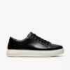 Goswell Tie Herren-Sneaker aus schwarzem Leder Goswell Tie Herren-Sneaker aus schwarzem Leder