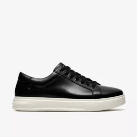 Goswell Tie Herren-Sneaker aus schwarzem Leder