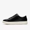 Goswell Tie Herren-Sneaker aus schwarzem Leder Goswell Tie Herren-Sneaker aus schwarzem Leder